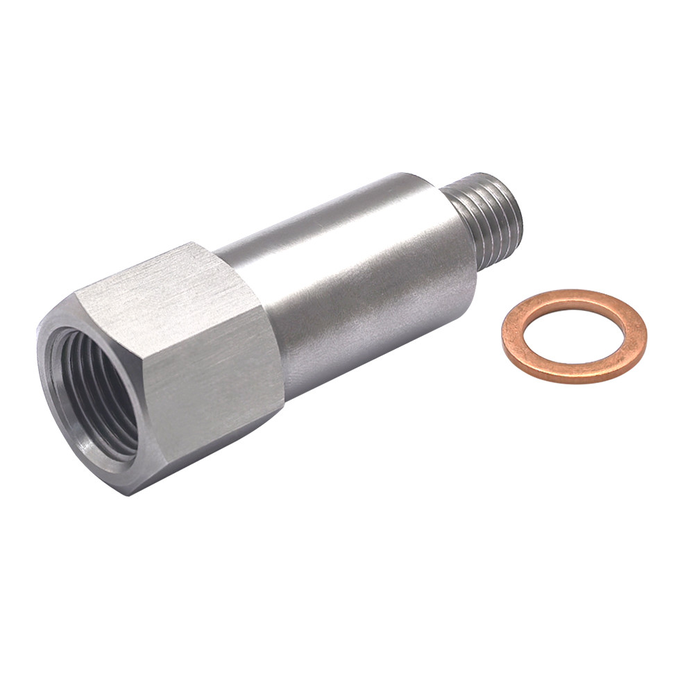 Premium-M12x1.5 ถึง 3/8 NPT ขยาย Coolant อุณหภูมิเซนเซอร์อะแดปเตอร์-สแตนเลส SS304 LS เครื่องยนต์ Swa