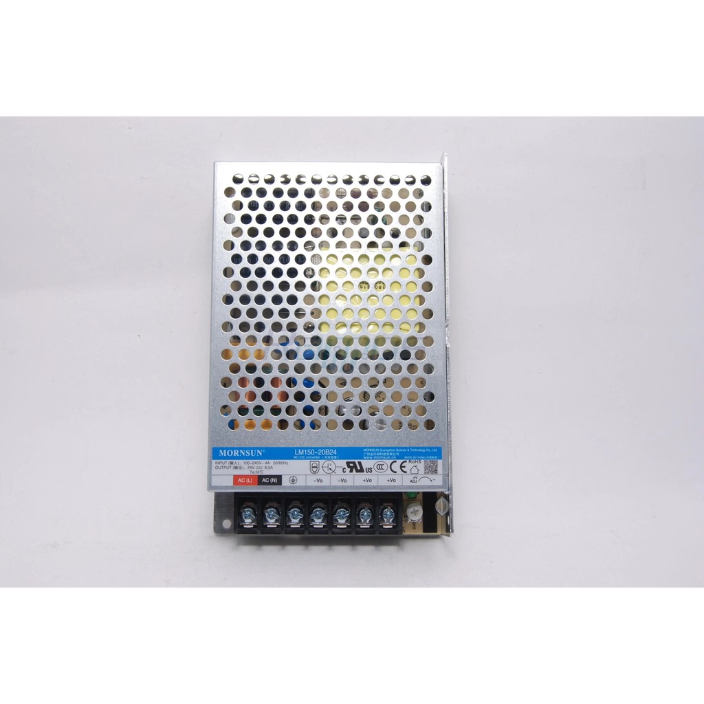 GZQL MORNSUN Lotto 4 ชิ้น 150W AC/DC แหล่งจ่ายไฟที่ย่อยสลายได้ 24V 20B24 Series LM150 ปิด Alimentato