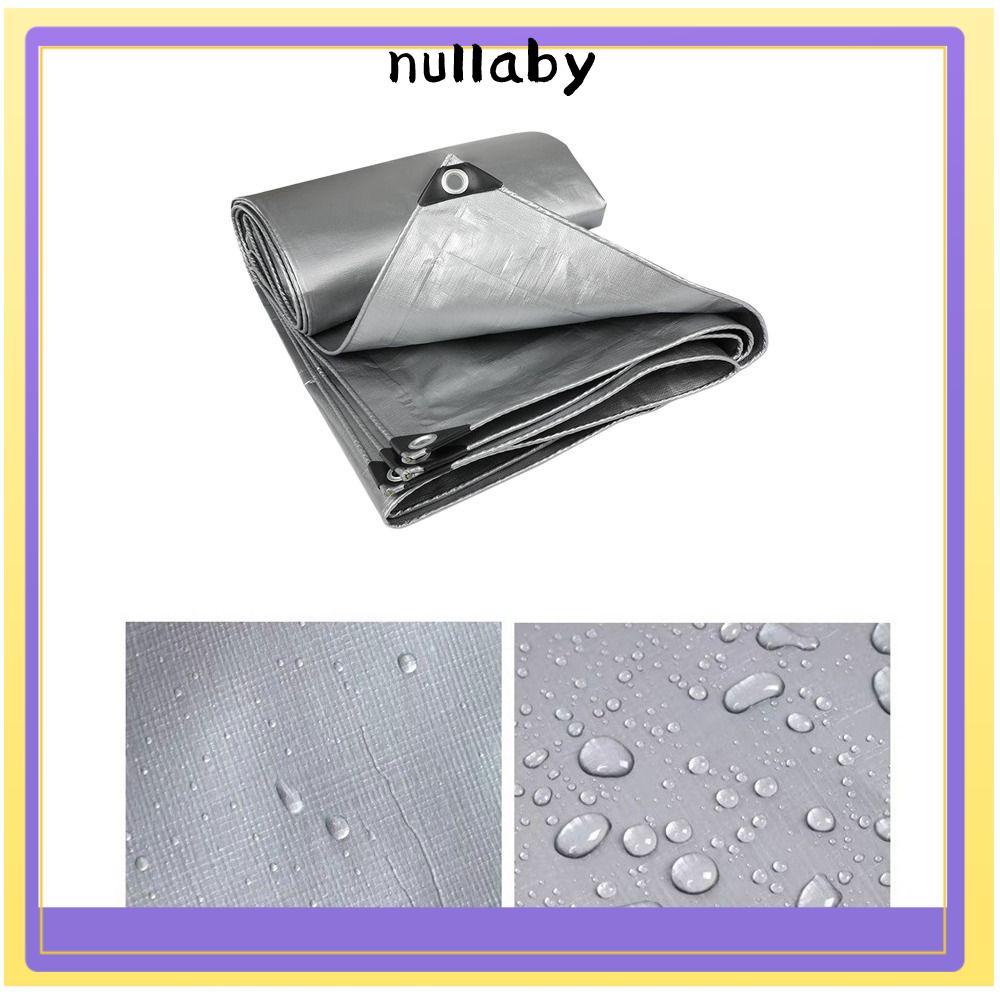 NULLABY ผ้าใบกันน้ํา PE, Camping เต็นท์ 2mX3m ผ้ากันฝน, สัตว์เลี้ยงสุนัข House Cover Sun Shade เฟอร์