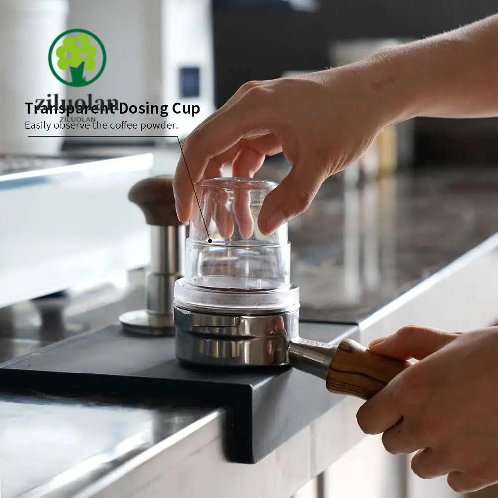ZILUOLAN Espresso Dosing Cup, Universal 58ml Coffee Dosing Cup, Accessories Stacking Espresso Essent
