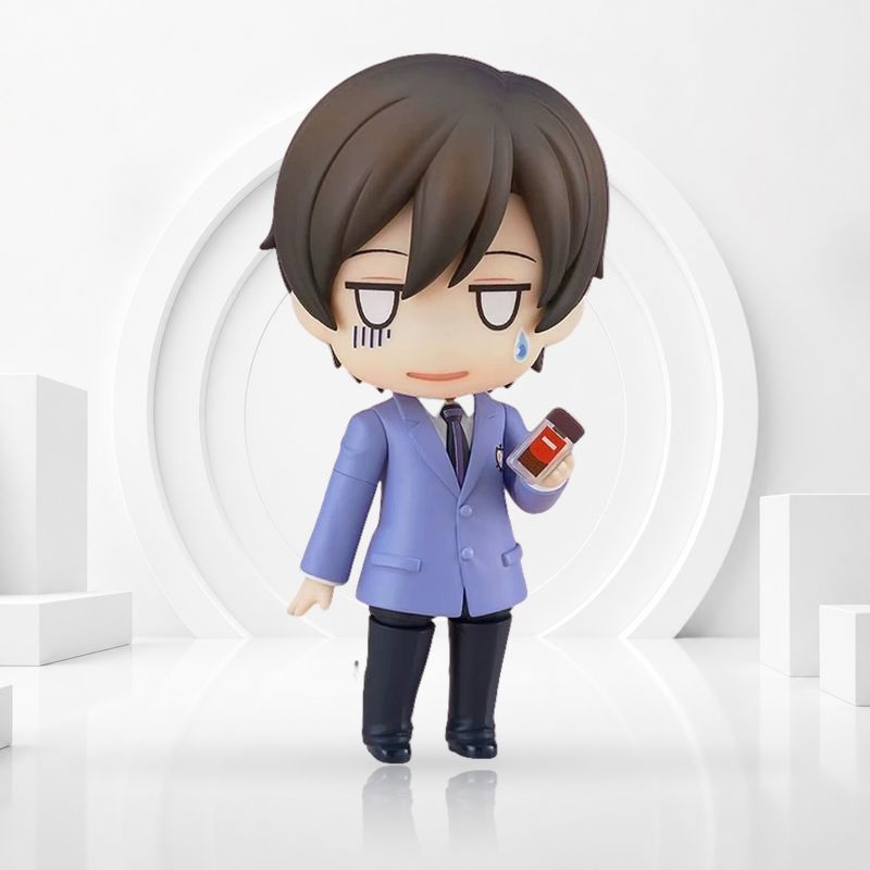 Ouran High School Host Club Haruhi Fujioka Nendoroid 2103 Action Figure ของเล่นสะสม