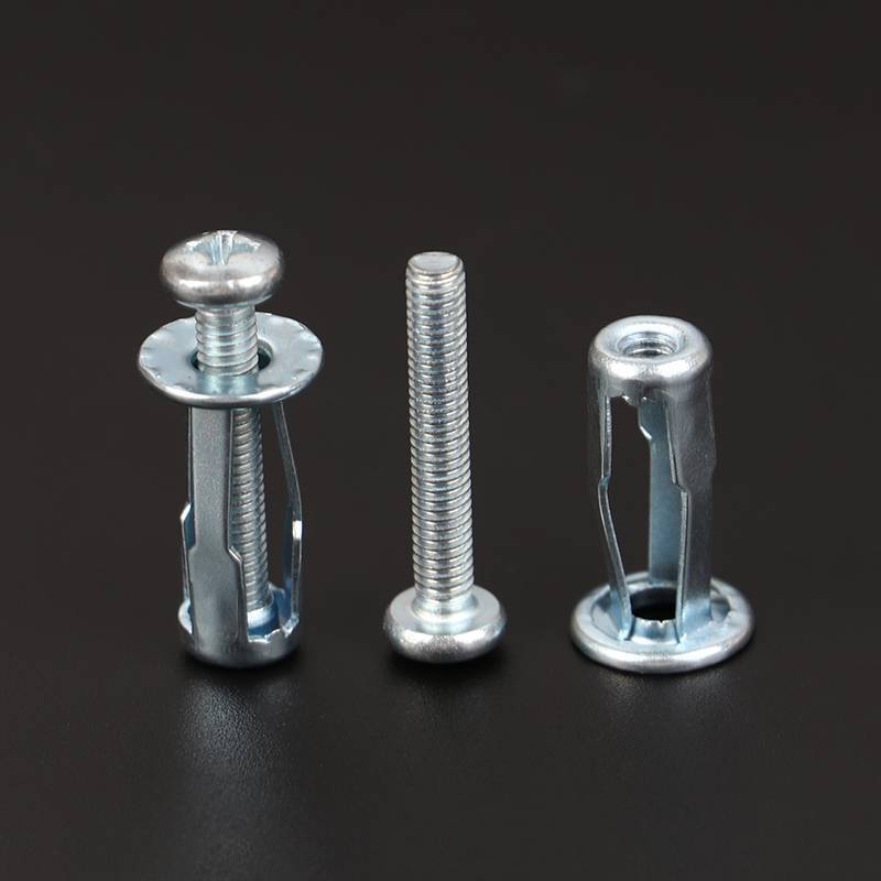 F4TH 10 ชุด M4/M5/M6 Ja Nuts รถโลหะสกรูกลีบถั่วสกรูสําหรับ Hollow Wall Iron Skin f4th