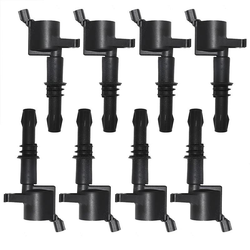 8 ชิ้นคอยล์จุดระเบิด DG511 สําหรับ Ford F-150 F-250 F-350 F-450 F-550 Explorer Mustang Expedition Li