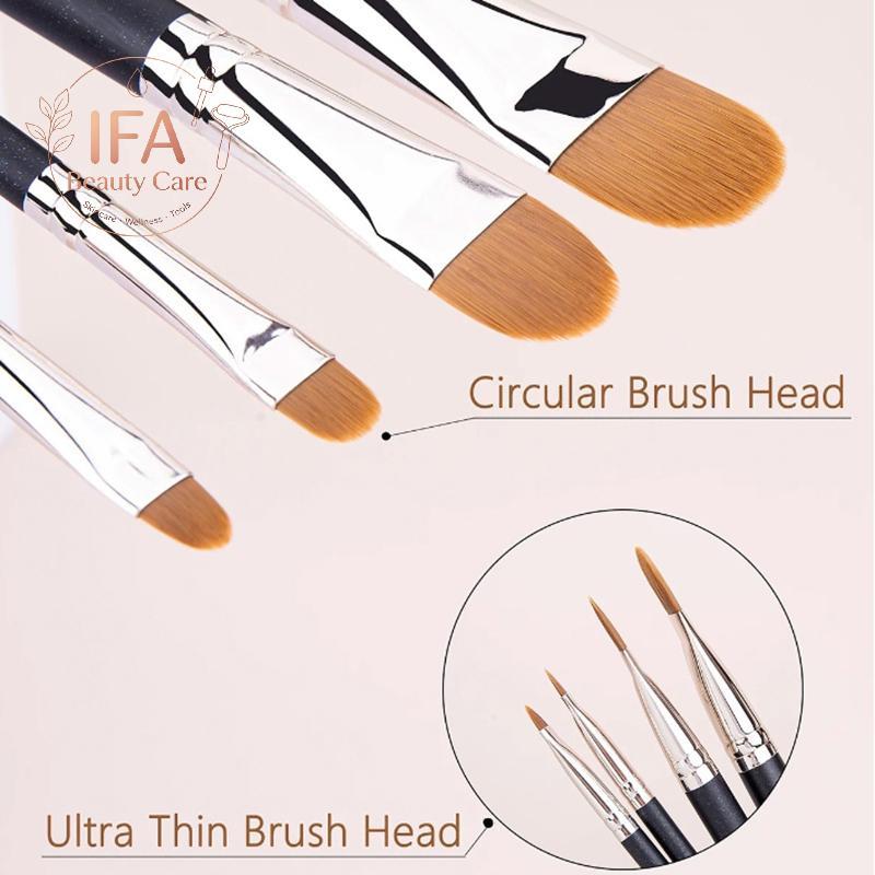 IFA Flat Round Ultra-thin Foundation คอนซีลเลอร์แปรงแต่งหน้า Professional Contour Liquid Cream คอนซี