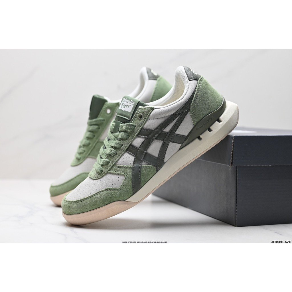 Onitsuka Tiger Ultimate 81 EX Outdoor สบาย Low-Top Casual City Commuting รองเท้าลําลอง BBHO