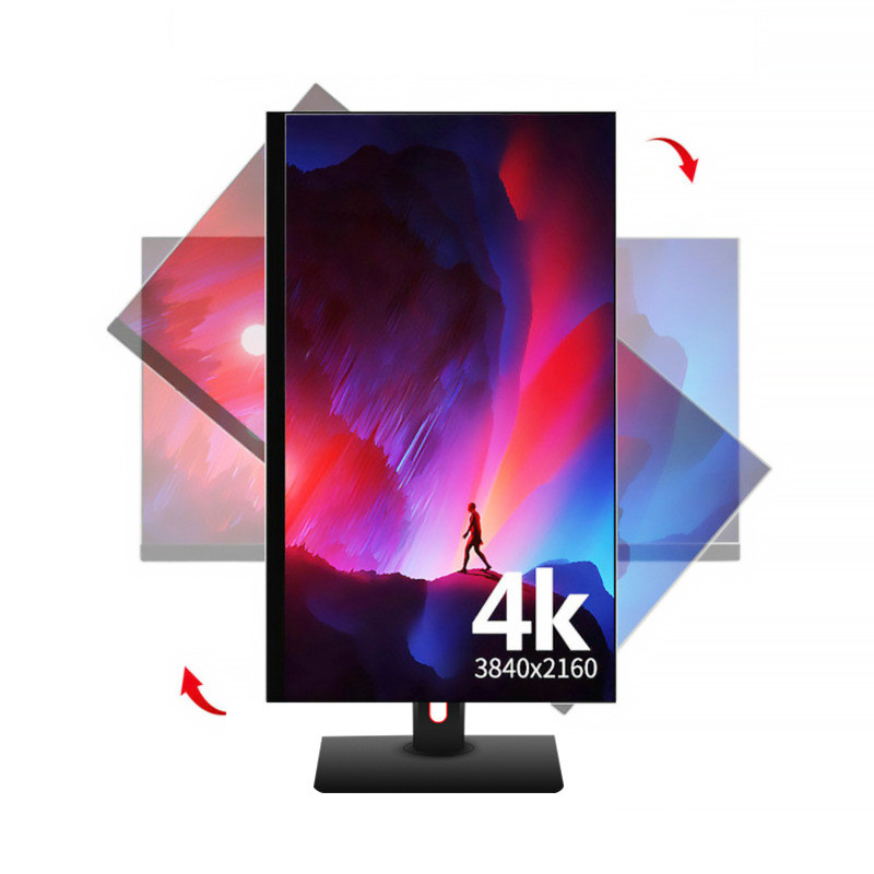 27 นิ้ว 4K Ultra HD จอคอมพิวเตอร์การออกแบบการวาดภาพหน้าจอ LCD IPS2K144