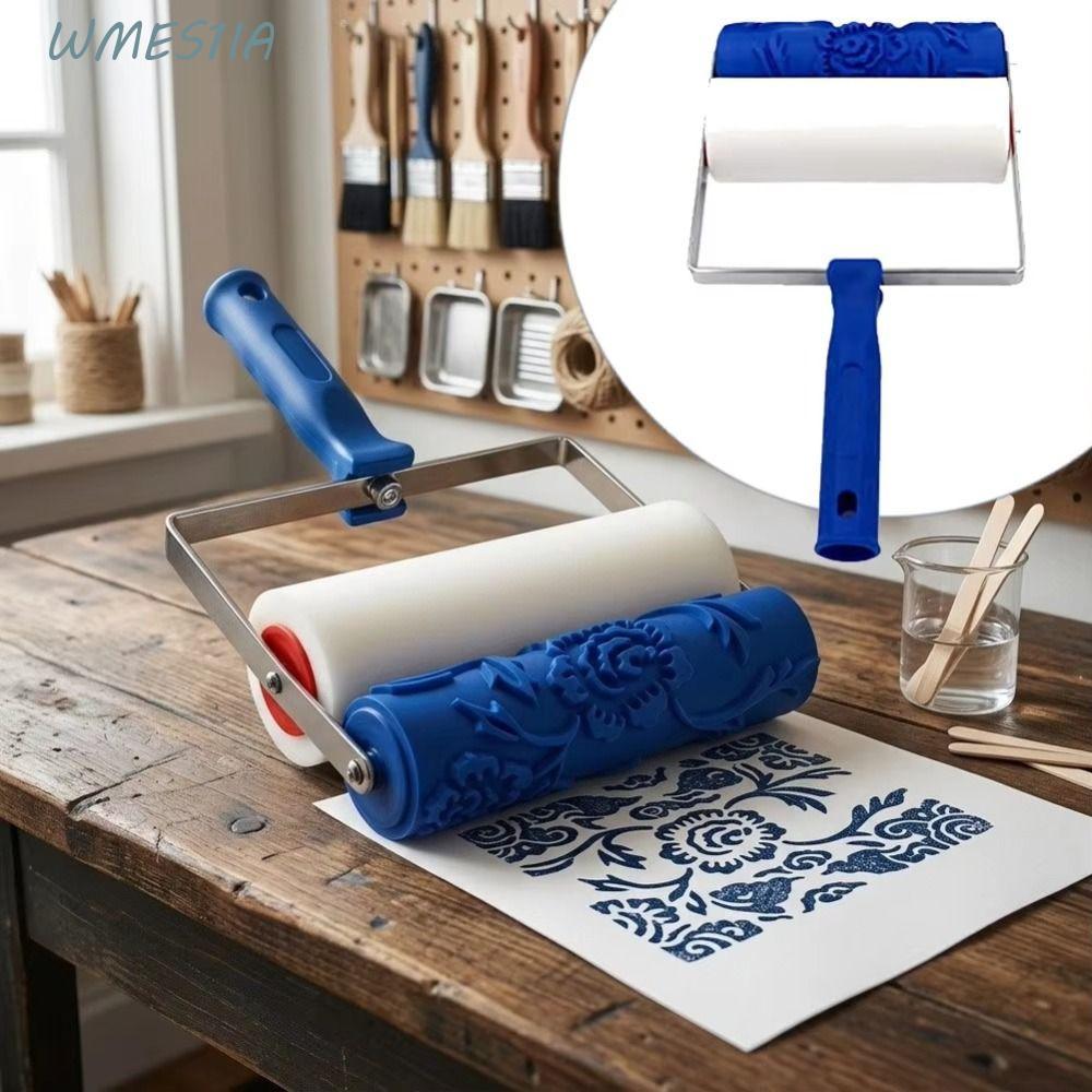 WMES1IA แปรงทาสี, Fine Detailing Texture เครื่องมือสีรูปแบบ Roller, เครื่องมือตกแต่ง 3D รูปแบบลูกกลิ