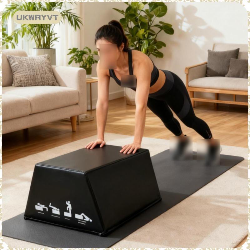 [ukwryvt] Hip Thrust Box Multifunctional Glute Bridge Bench Hip Thrust Bench ออกกําลังกายที่บ้าน