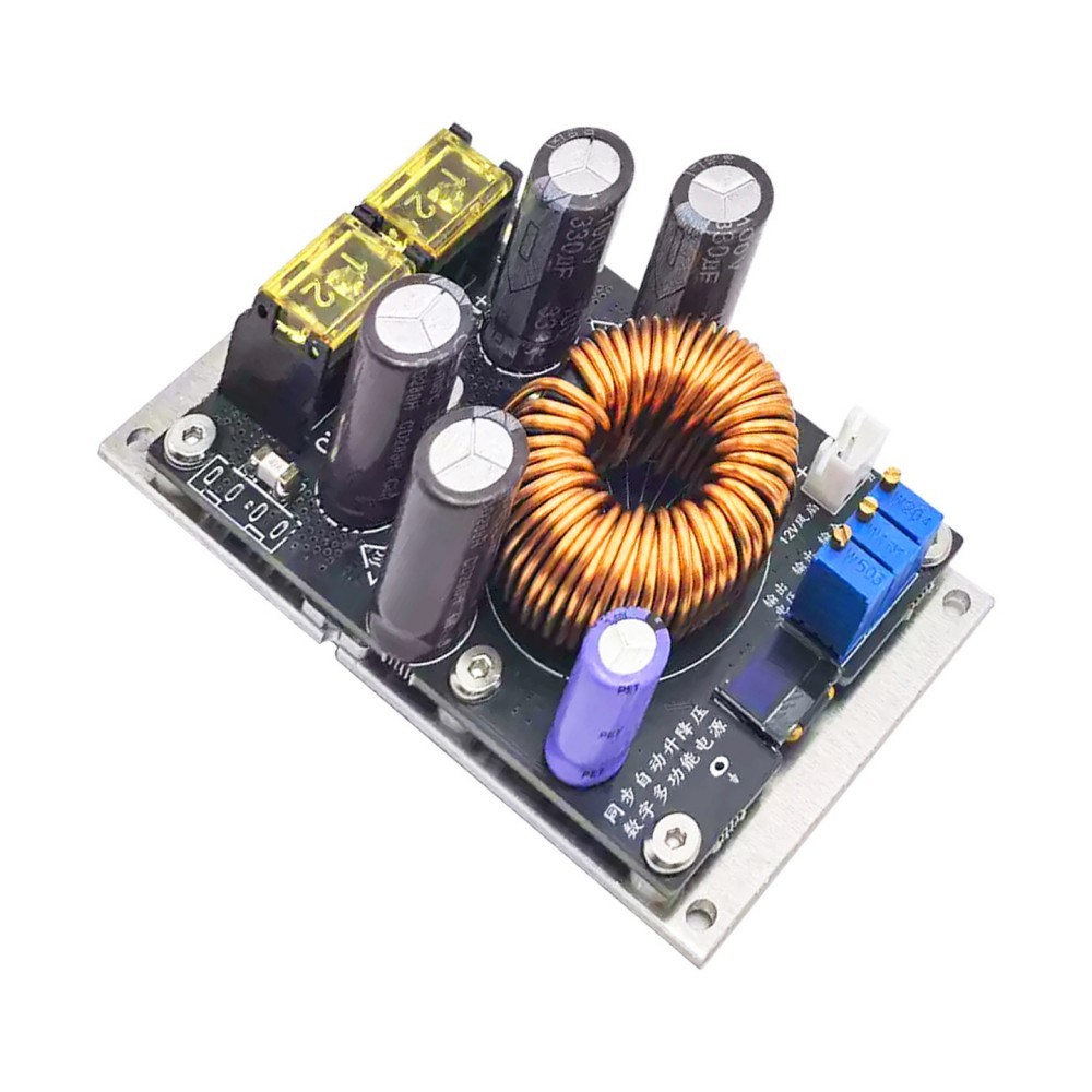 1000W 25A Buck Boost Converter MPPT โมดูลชาร์จพลังงานแสงอาทิตย์ DC 11-75V ถึง 8.4-63V จอแสดงผลดิจิตอ