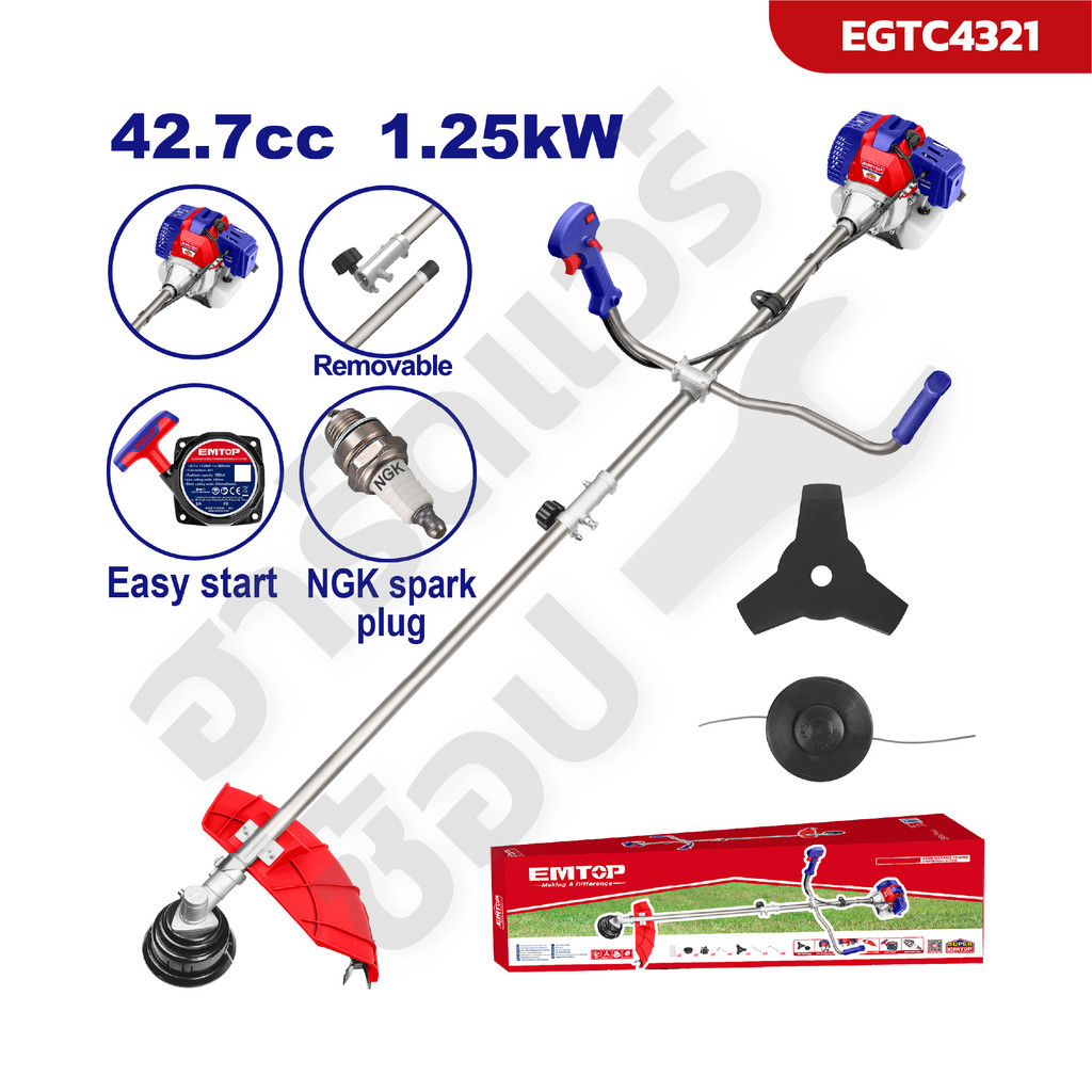 EMTOP เครื่องตัดหญ้า 2 จังหวะ EGTC4321