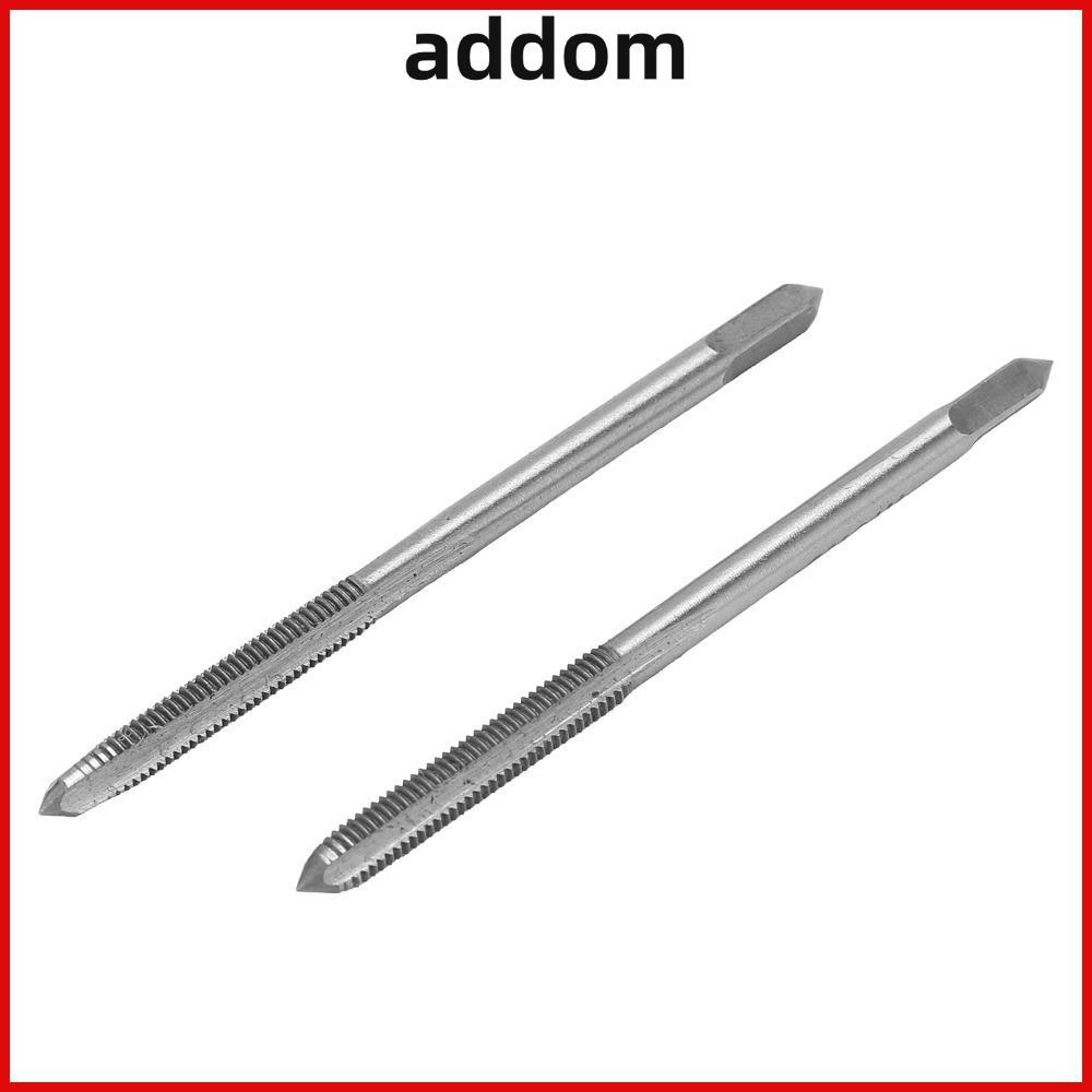 ADDOM 2PCS Thread Tap, เหล็กความเร็วสูงเมตริก Thread Metric Tap, M3 x 0.5 มม./M4 x 0.7 มม./M5 x 0.8 