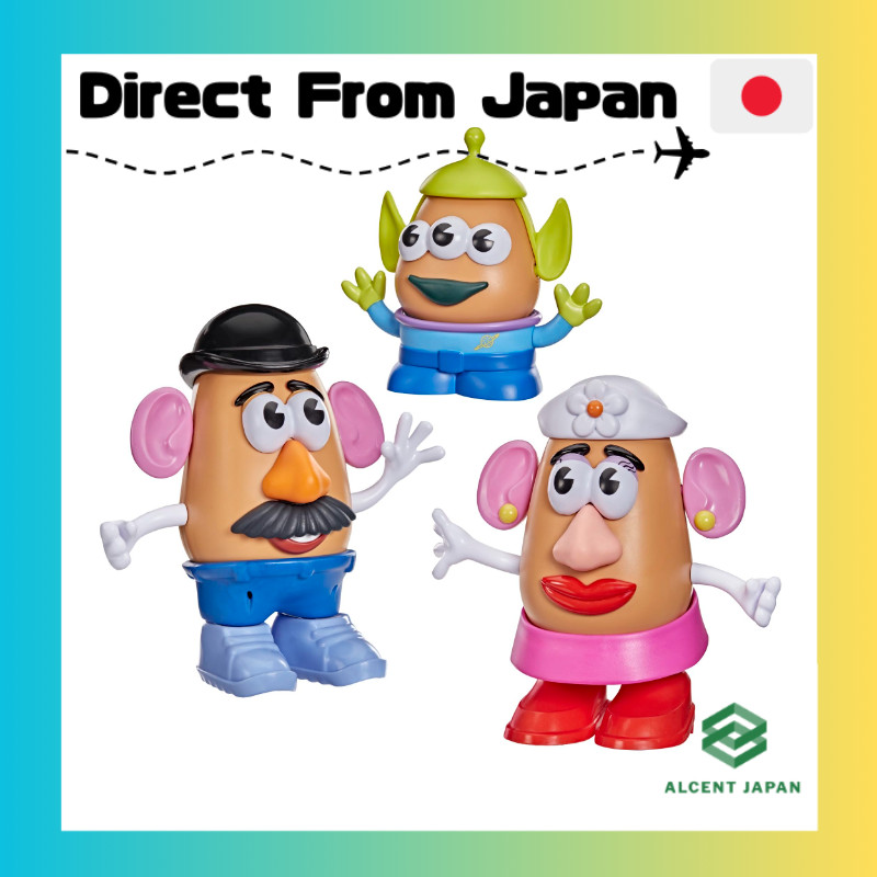 Hasbro Toy Story 5 Mr. Potato Head Mr. & Mrs. Potato Head with Alien, Toy for Boys and Girls, Toddlers and Preschoolers Ages 2+, G2600 Authentic Product