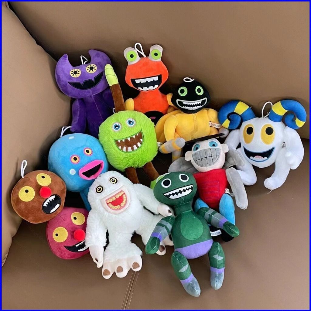 ZY1 My Sing Monsters Wubbox Plushie น่ารักการ์ตูนมอนสเตอร์ยัดตุ๊กตาสําหรับของขวัญเด็ก YZ1