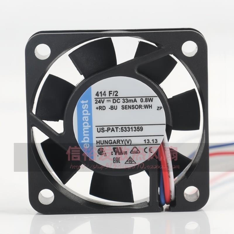 Ebmpapst TYP 414F 414FH 414F/2 0.8 W/0.9 W 24V พัดลมอินเวอร์เตอร์
