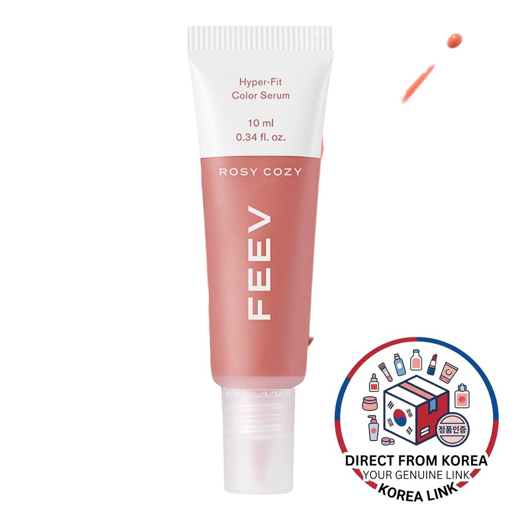 [feev] Hyper-Fit Color Serum Blusher, 10ml, 1pc / Korean Blush Serum / สูตรบางเบา / ของแท้ 100% โดย 