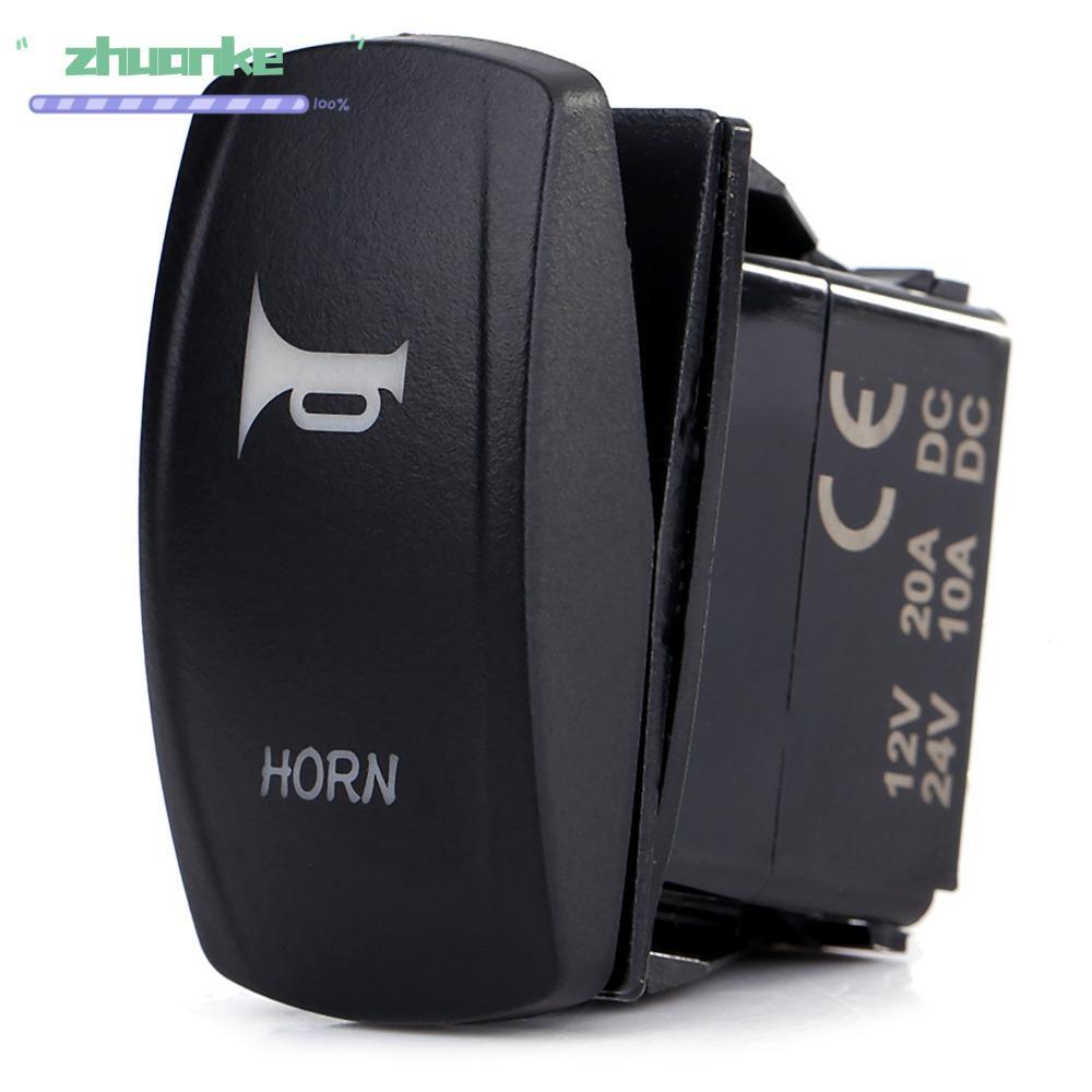 ZHUANPH Rocker Toggle Switch, 3 Pin การออกแบบกันน้ําบน Rocker Switch, universal 12 V-24 V On Functio