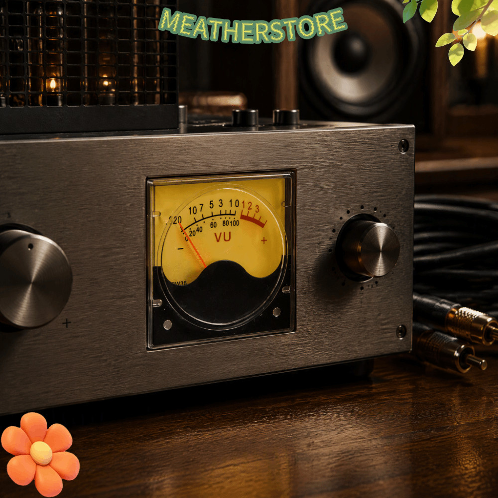 KEATHS Pointer Type VU Meter, เครื่องวัดระดับ VU ทนทานความแม่นยําสูง, เครื่องวัดระดับเสียงเสียงแบบพก