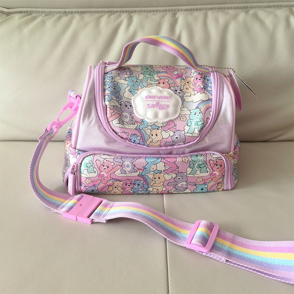 ออสเตรเลีย Smiggle Meal Bag Student Insulation Bag Lunch Box Bag Messenger Shoulder Lunch Bag