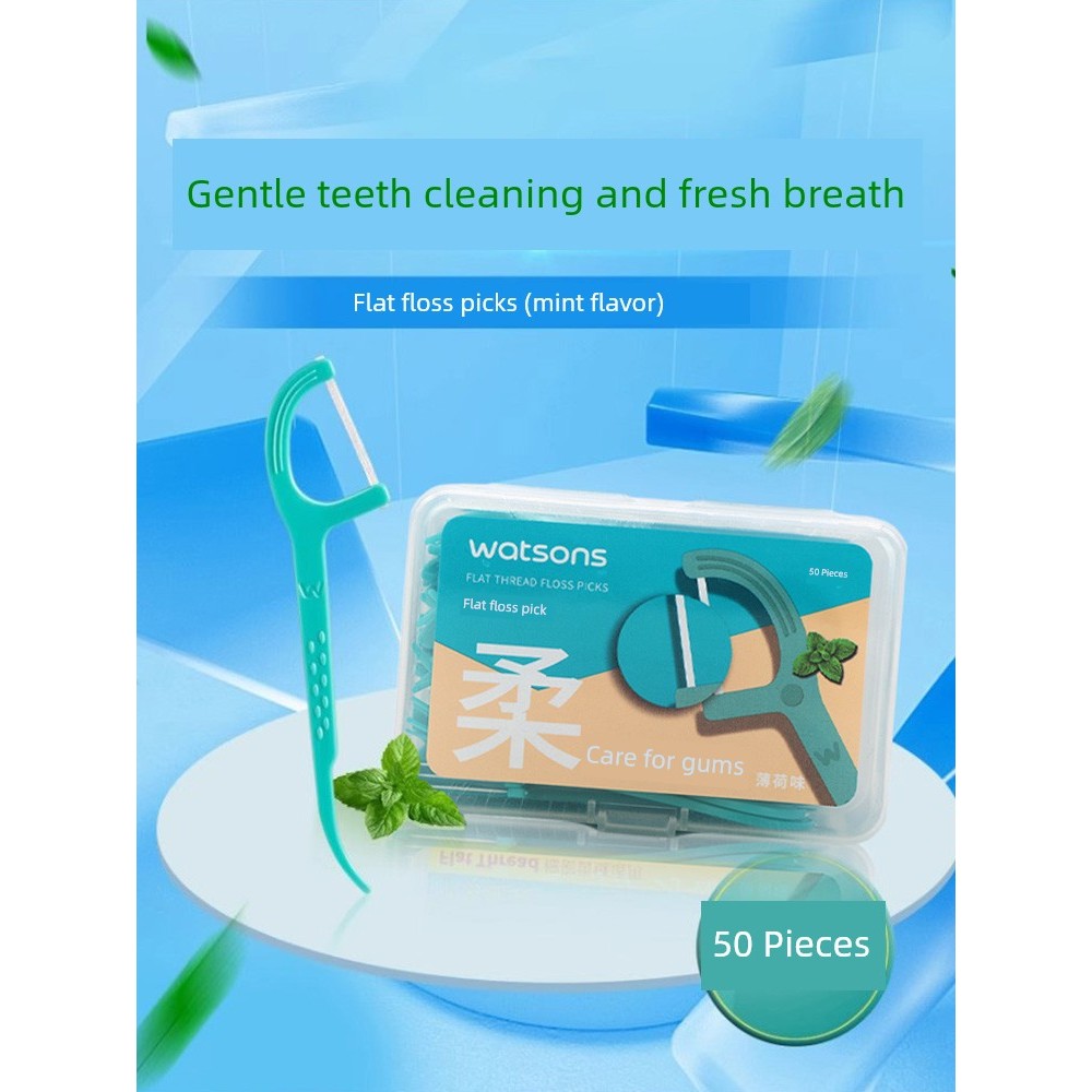 ไหมขัดฟัน oral b ไหมขัดฟัน watsons Watsons Mint Portable Care 6กล่อง300ไหมขัดฟัน