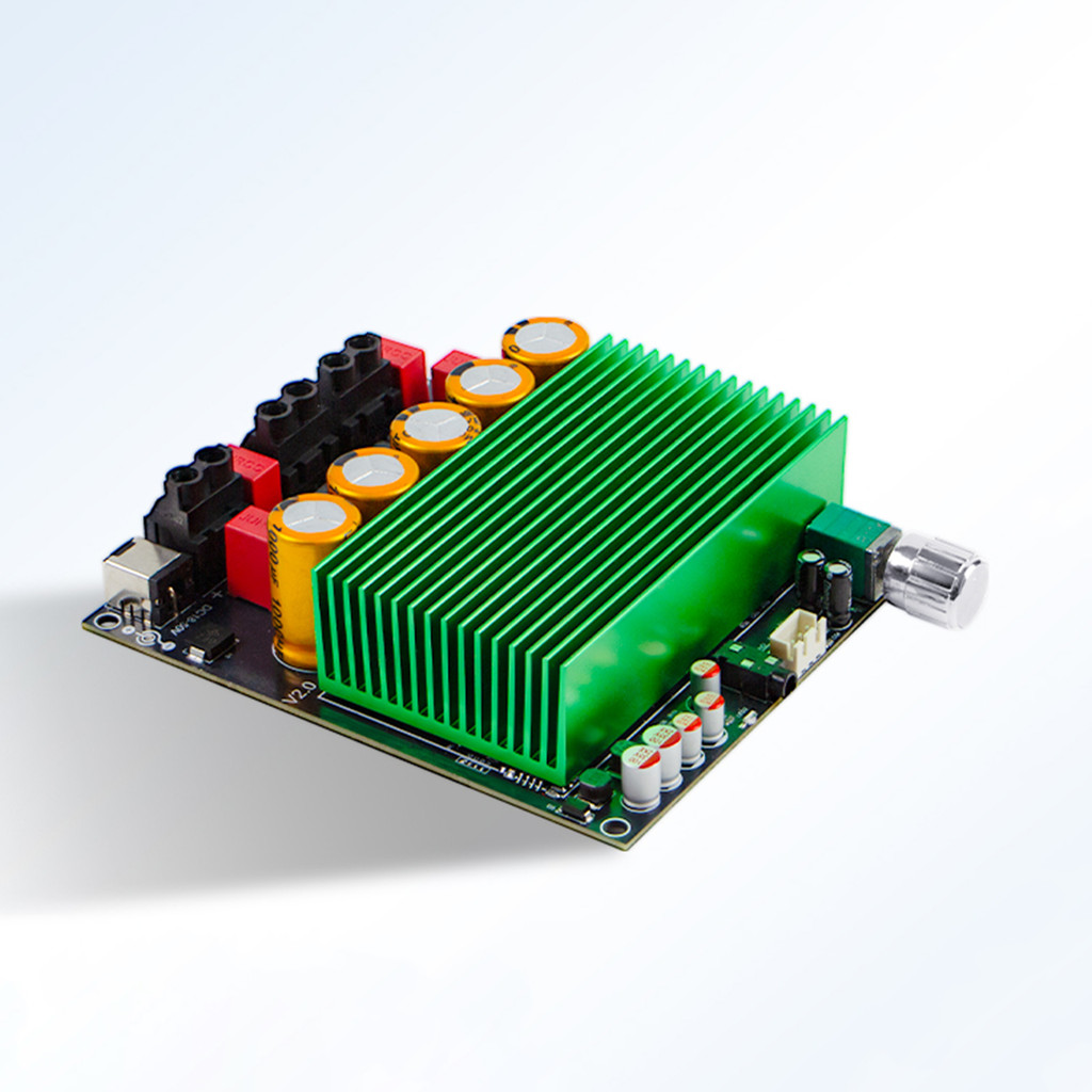 [Julia1.th] YS-6002 Pure Power Amplifier TPA3255 1200W Power Amplifier Audio Board Dual Stereo Chann