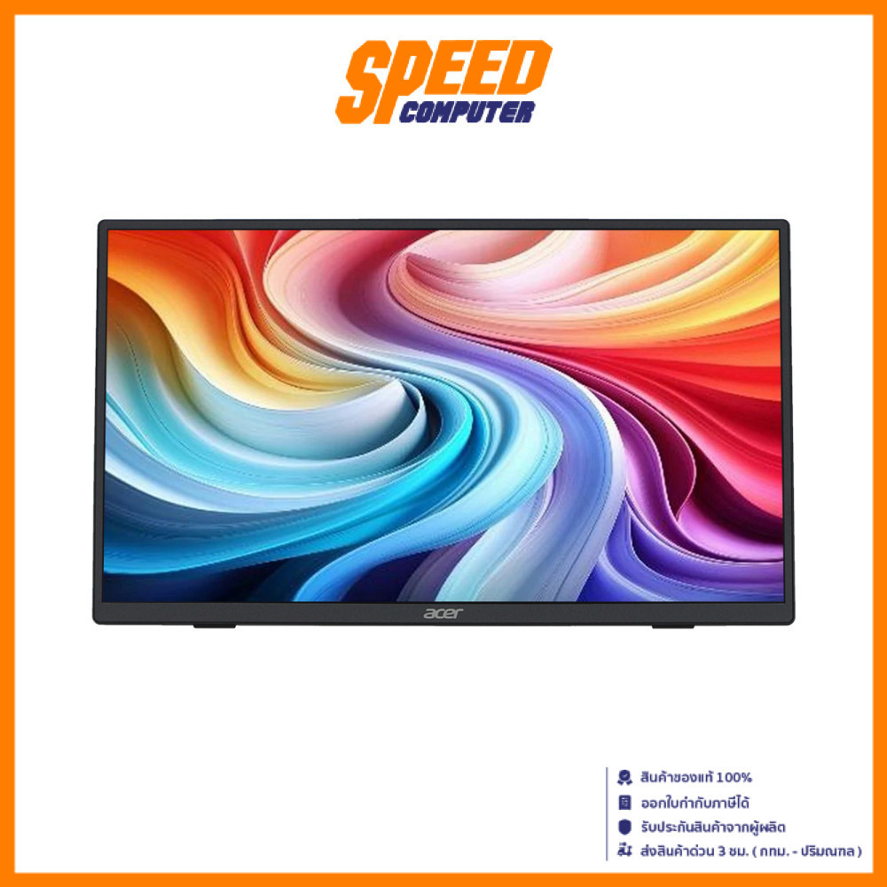 ACER PM161QJBMIUUX | 15.6" IPS FHD 60Hz | Portable Monitor (จอมอนิเตอร์พกพา) | By Speed Computer
