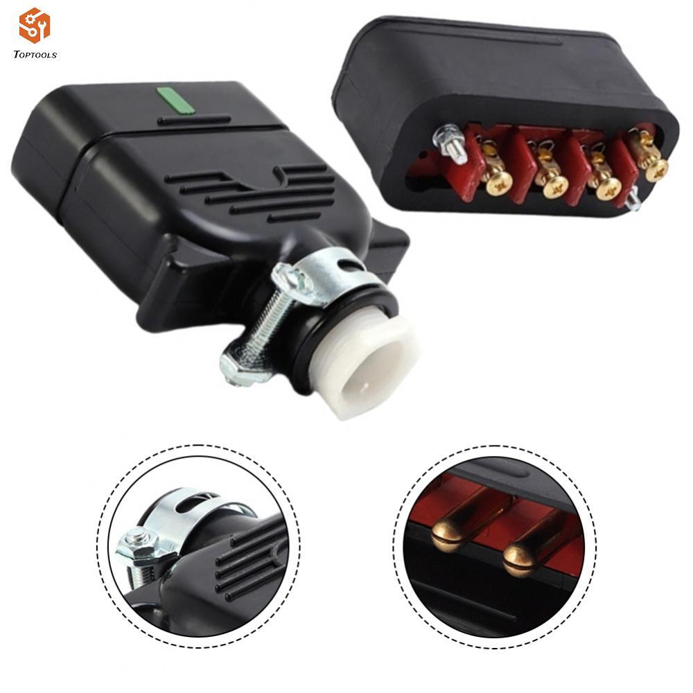 30A 250V คอนแทคเลนส์ทองเหลืองดีไซน์ 6 พิน IP67 แอพพลิเคชั่นอุตสาหกรรมกันน้ํา