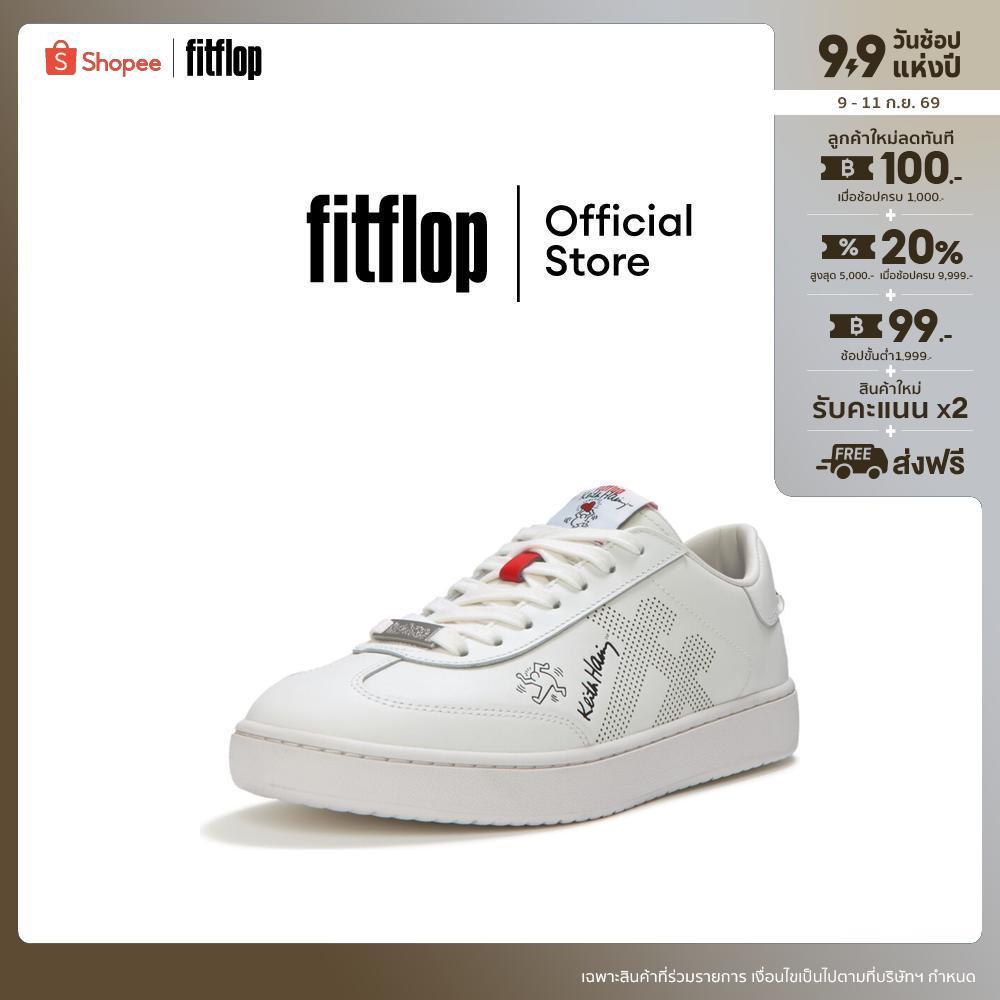 FITFLOP X KH THE DASH TRAINERS รองเท้าผ้าใบผู้หญิง รุ่น AUO-194 สี WHITE