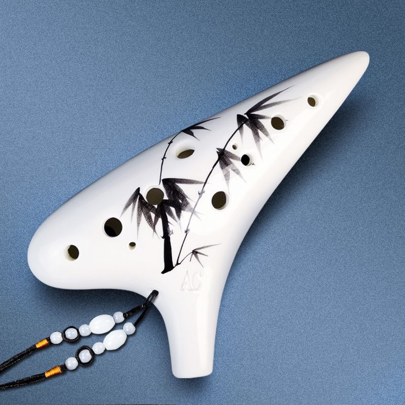 ที่ขายดีที่สุด Ocarina 12-Hole เริ่มต้น Introductory Alto C-Tuned สิบสองรู AC Professional Taoyu เรซ