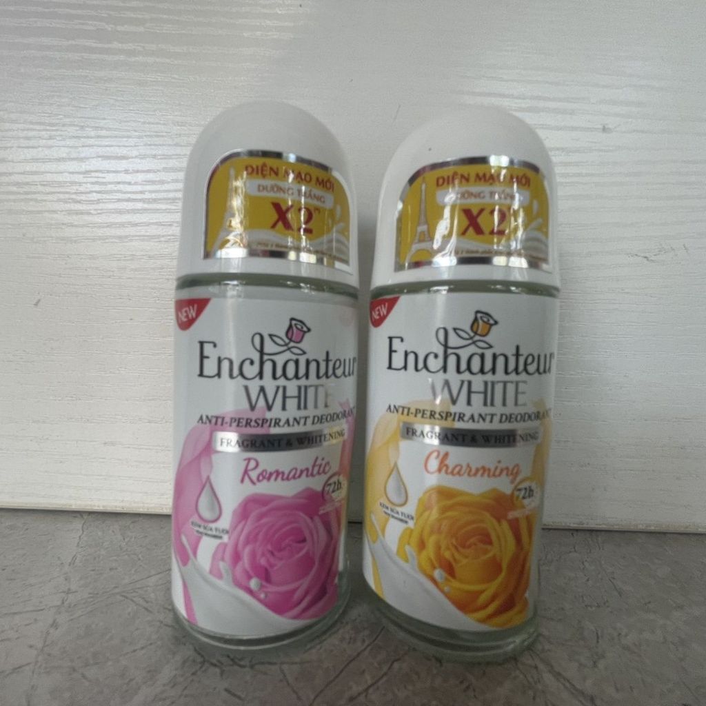 เวียดนาม Enchanteur Enchanteur น้ําหอมระงับกลิ่นกาย ml น้ําหอมระงับกลิ่นกาย Body ขวดสีเหลือง
