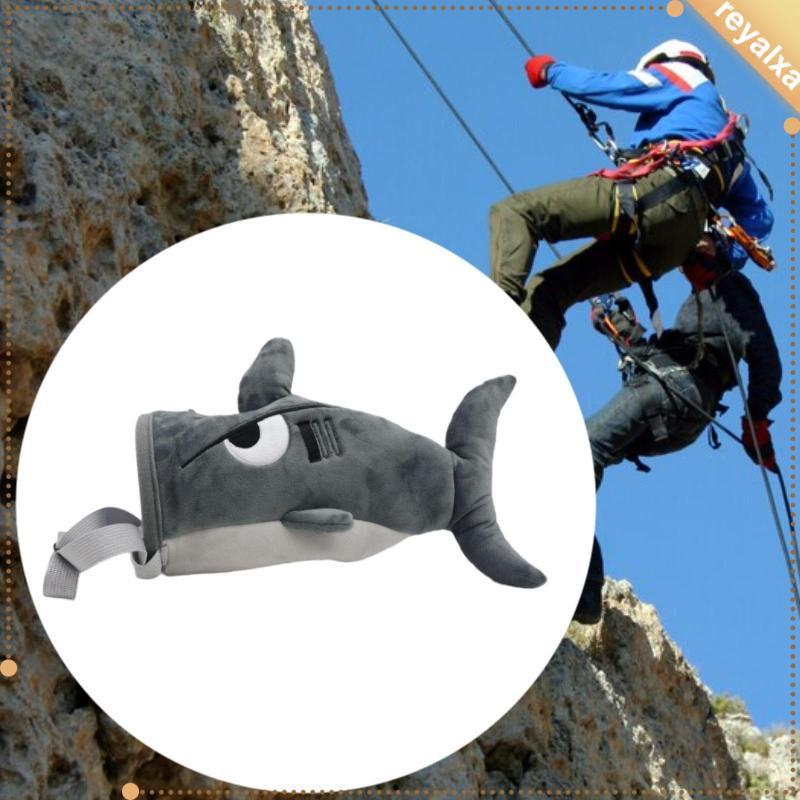 [Reyalxa] Climbing Chalk Bag Gym Pouch Shark Chalk Bag Shark Chalkbag สําหรับกิจกรรมกลางแจ้ง