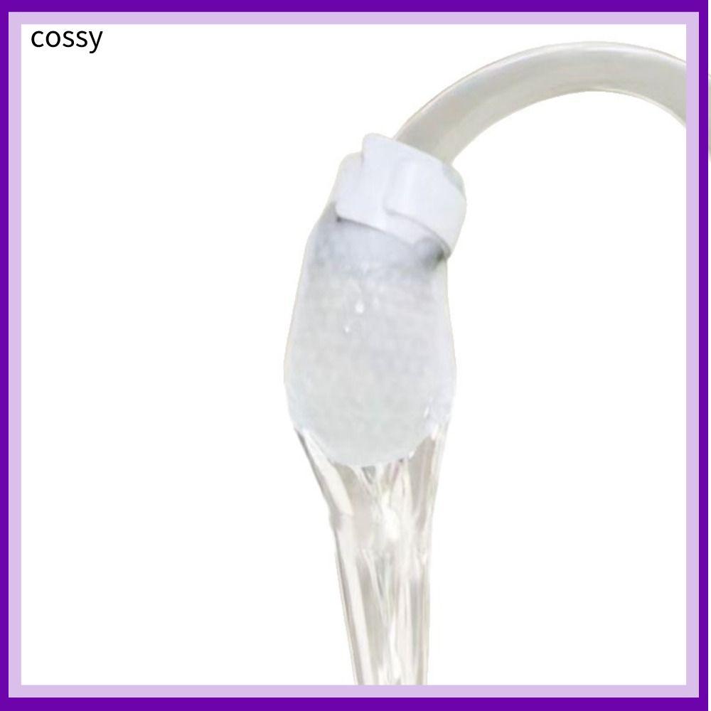 COSSY 10/20/50 ชิ้นก๊อกน้ํากรองผ้าฝ้าย, Universal Anti-splash Faucet Filter, T-strap หนา Tap Water Filter กระเป๋า