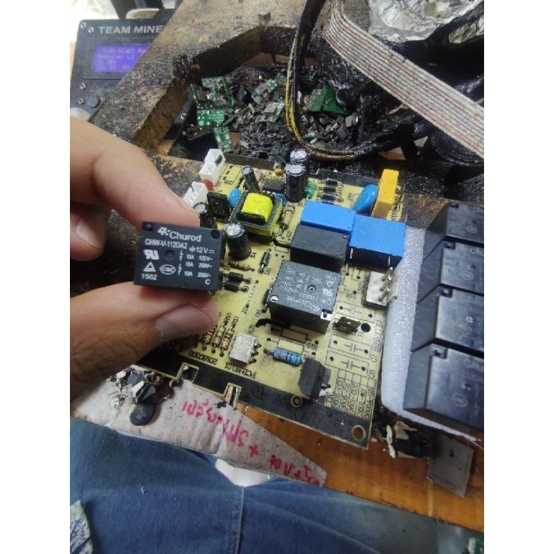อะไหล่วงจร Churod chw-v-112DA2 12v 4ขา