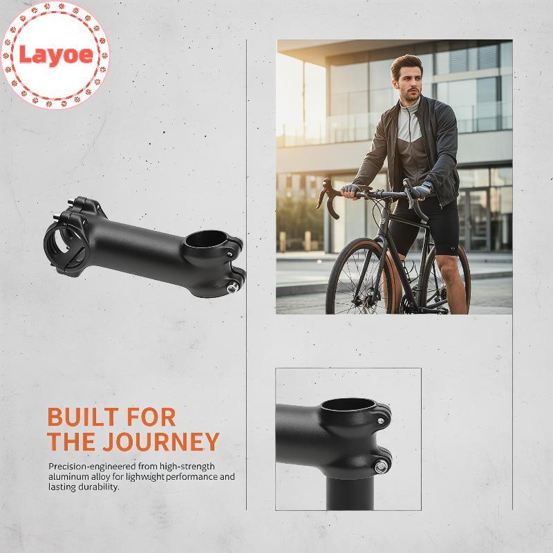Layoe Ultralight จักรยาน Stem 31.8 มม.สวมใส่ Handlebar Stem สําหรับขี่จักรยานผู้ที่ชื่นชอบการปรับเปล