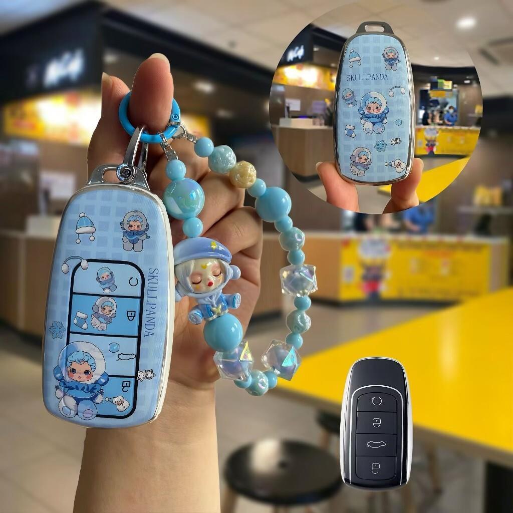 ฝาครอบกุญแจรถ Chery เหมาะสําหรับ jaecoo5 jaecoo 5 EV J7 omoda 5 C9 jaecoo 7 TPU กุญแจรถ