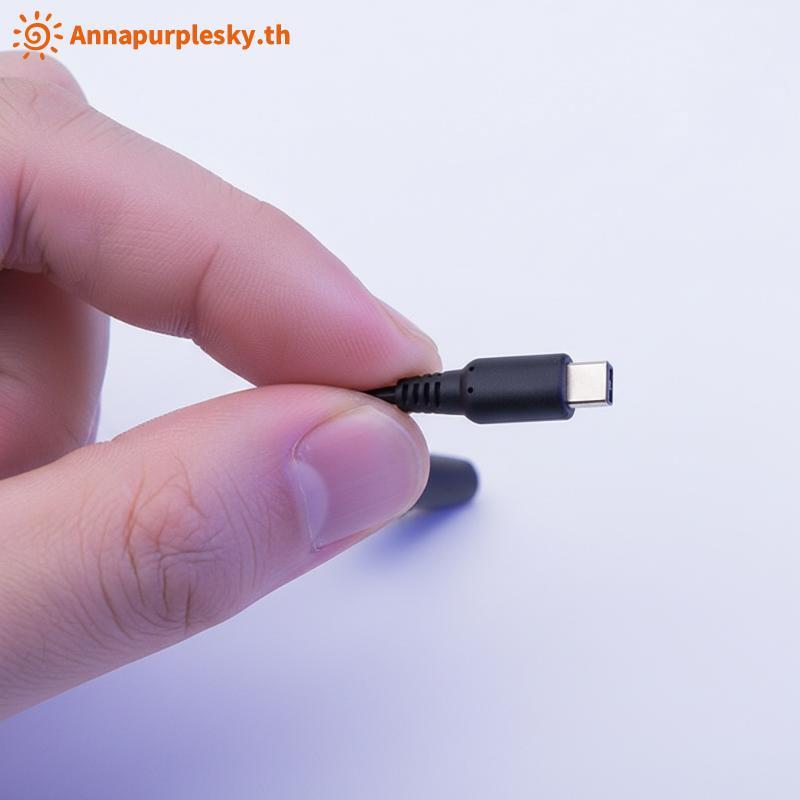 Annapursky USB C สายชาร์จสําหรับ NDSI 3DS 2DS XL/LL ใหม่ 3DSXL 2DSXL สายไฟลวด TH