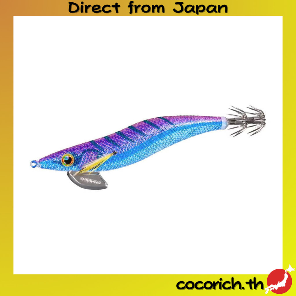 SHIMANO Sephia Clinch Excounter QE-C38Y สี 007 Shibazakura เหยื่อตกปลาหมึกแบบปกติ ขนาด 3.8 น้ำหนัก 2