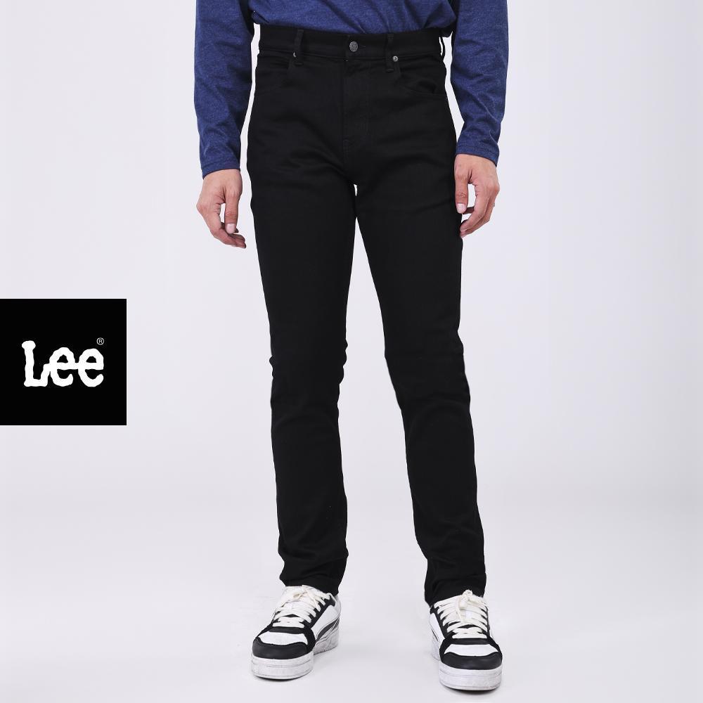 LEE กางเกงยีนส์ผู้ชาย เอวต่ำ ทรงเข้ารูป Powell รุ่น LE S326MPOWF01 สีดำ