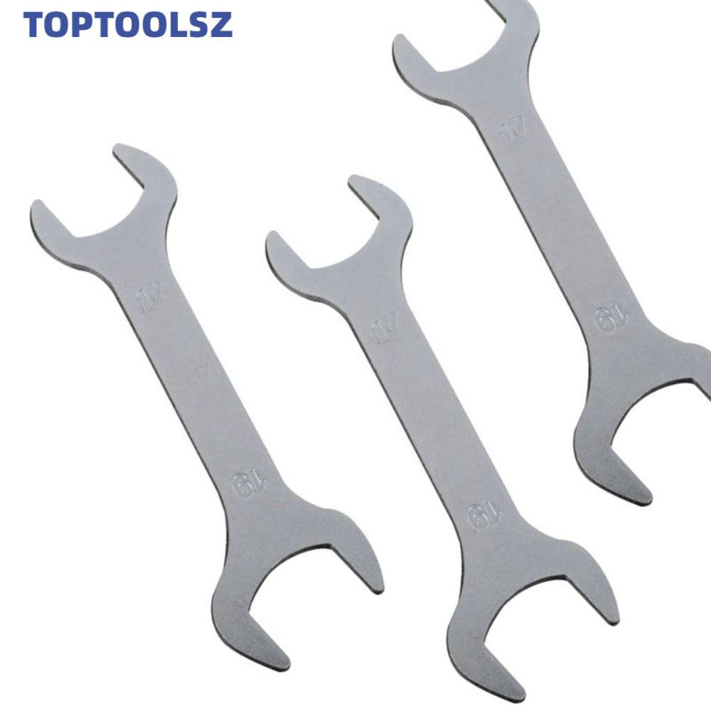 TOPTOOLS ประแจบาง, ประแจแรงบิดบางเฉียบแบบใช้คู่, ประแจซ่อมเครื่องมือช่างรถยนต์ที่ทนทานต่อการสึกหรอคุณภาพสูง
