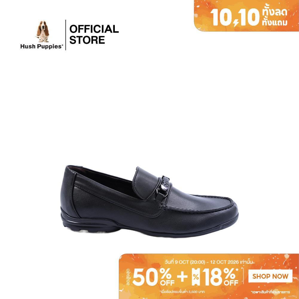 Hush Puppies حذاء رسمي رجالي جلد صناعي — أسود — صورة 2