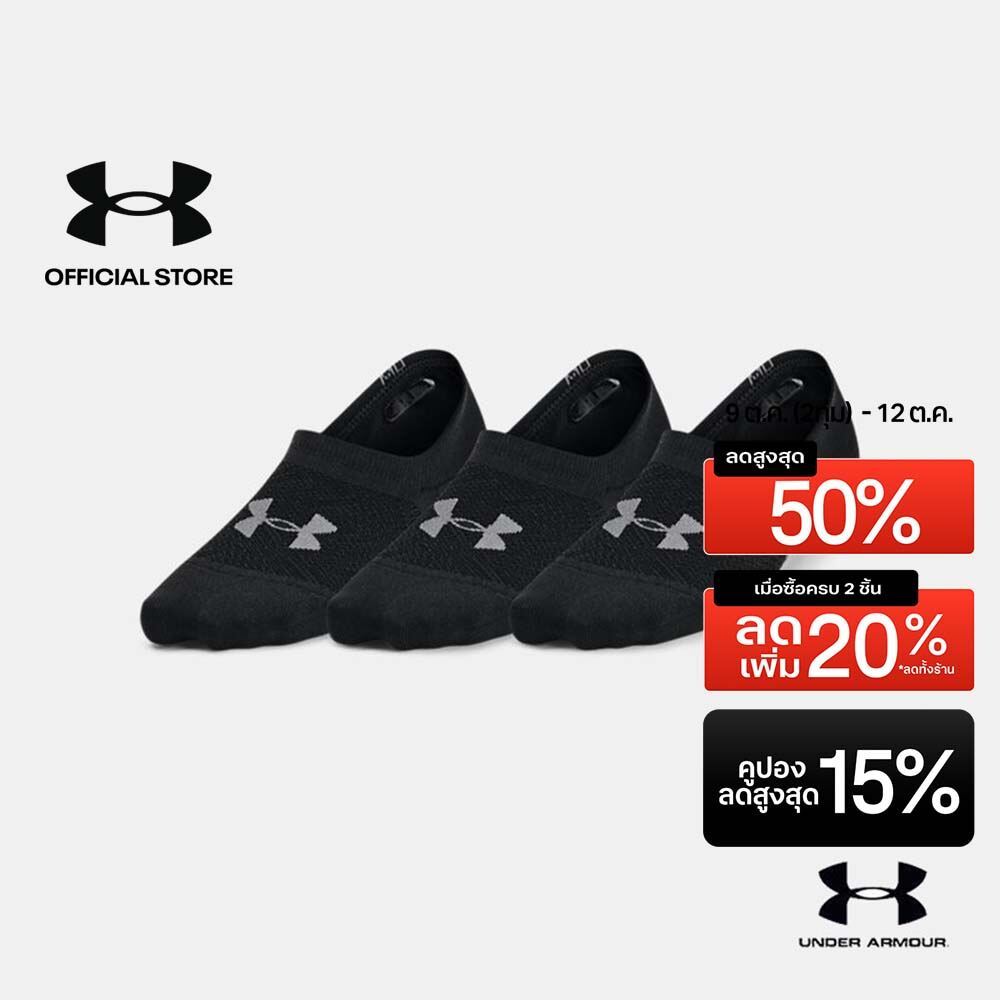 Under Armour جوارب نسائية قصيرة جداً Breathe Lite Ultra ‏(3 أزواج) — صورة 2