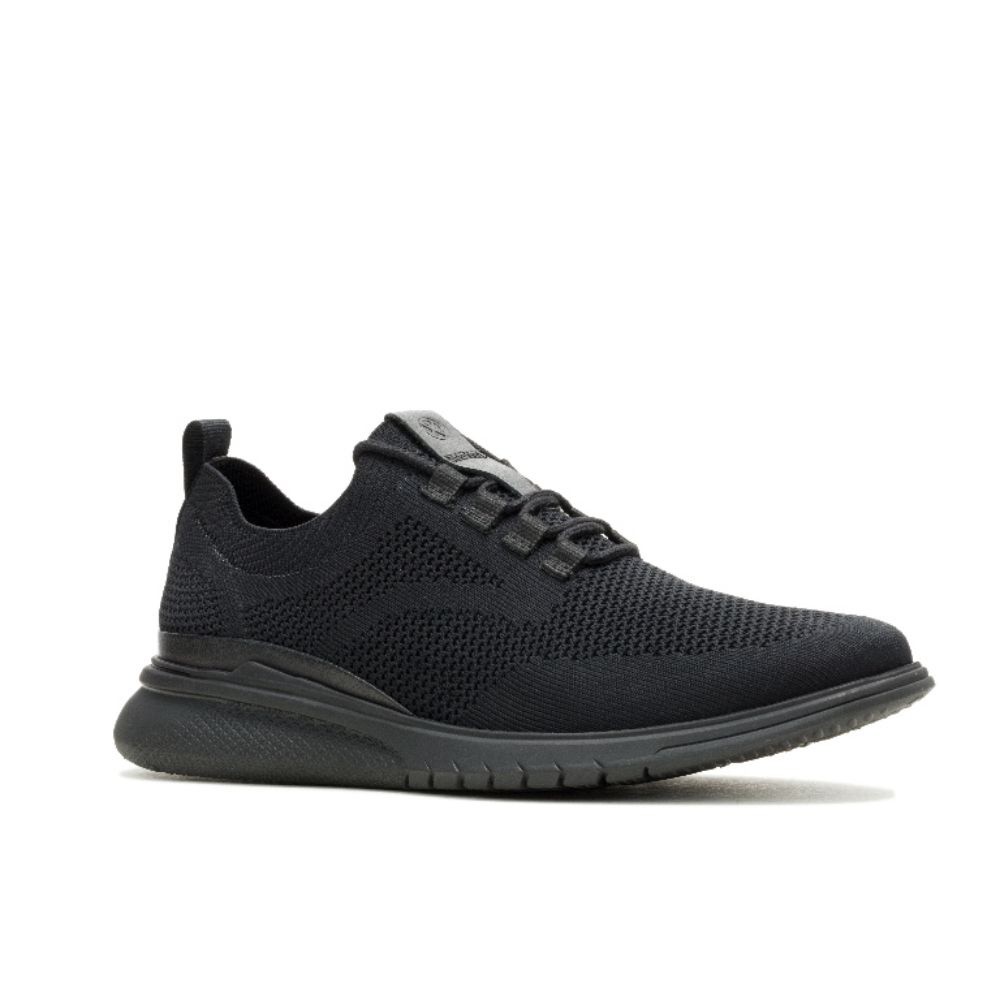 Hush Puppies حذاء رياضي رجالي سهل الارتداء — أسود