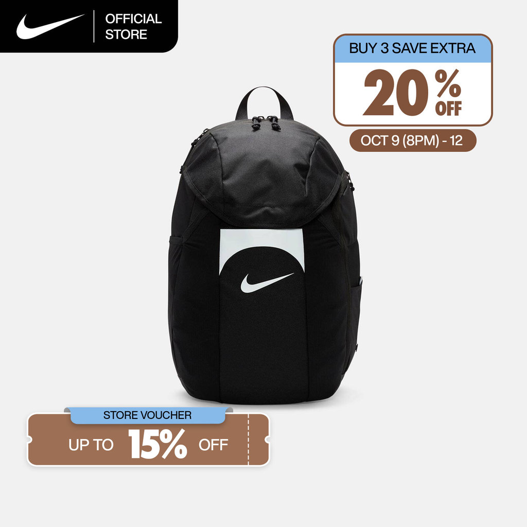 Nike حقيبة ظهر Academy Team ‏30 لتر — أسود — صورة 2