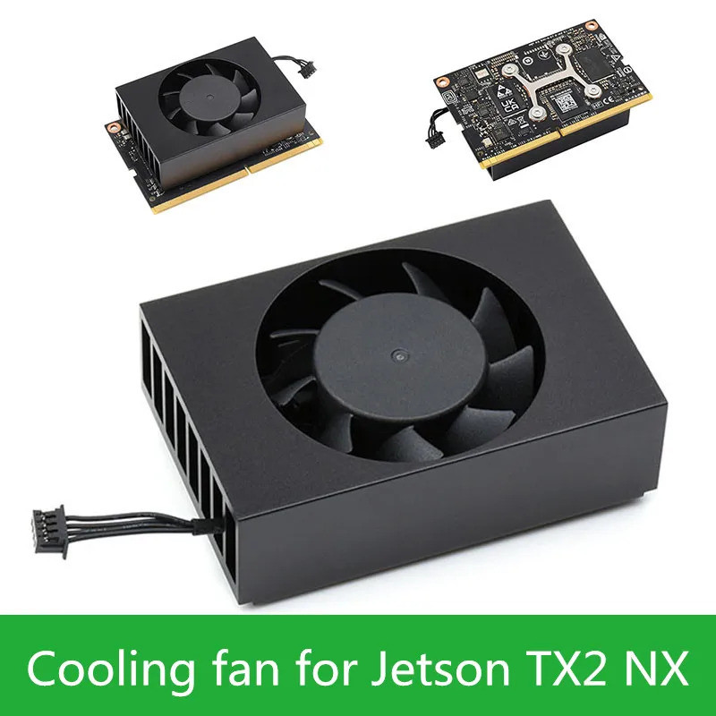 Jetson TX2 NX หม้อน้ําเฉพาะพัดลมปรับความเร็วเข้ากันได้กับ Jetson TX2 NX โมดูลพัดลมสําหรับ Jetson TX2