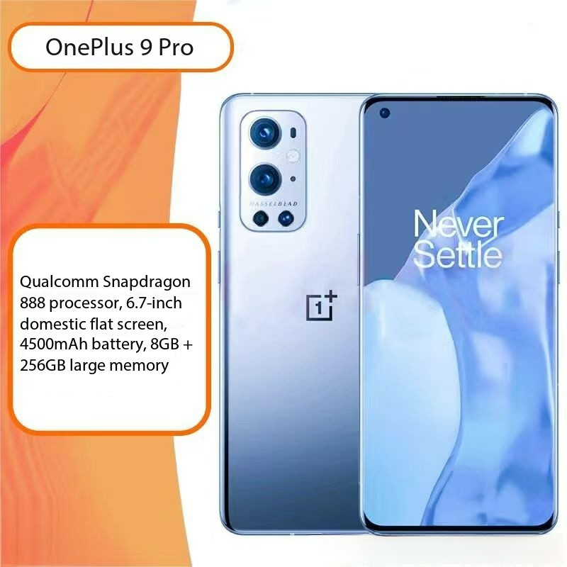 OnePlus 1+9 Pro Full Network Qualcomm Snapdragon 888 Processor Full Screen Smart Secondhand Phone