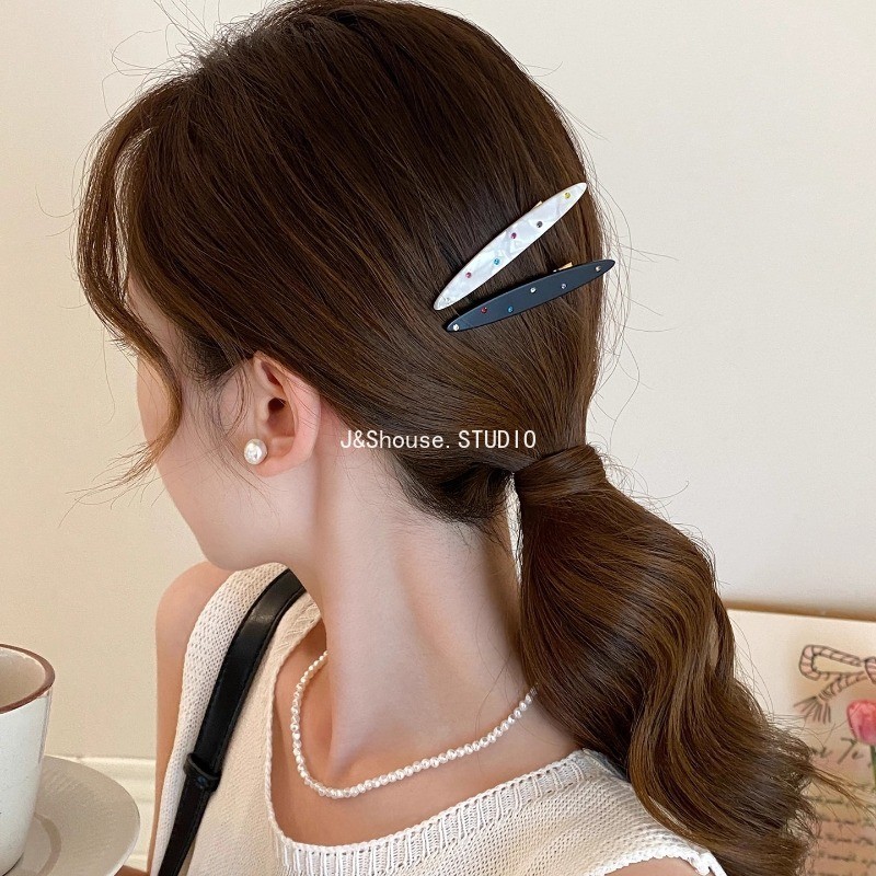 Ki Gibbs Clip แบบเกาหลี มี Rhinestone สีสันสดใส สำหรับผู้หญิง - รูปที่ 2