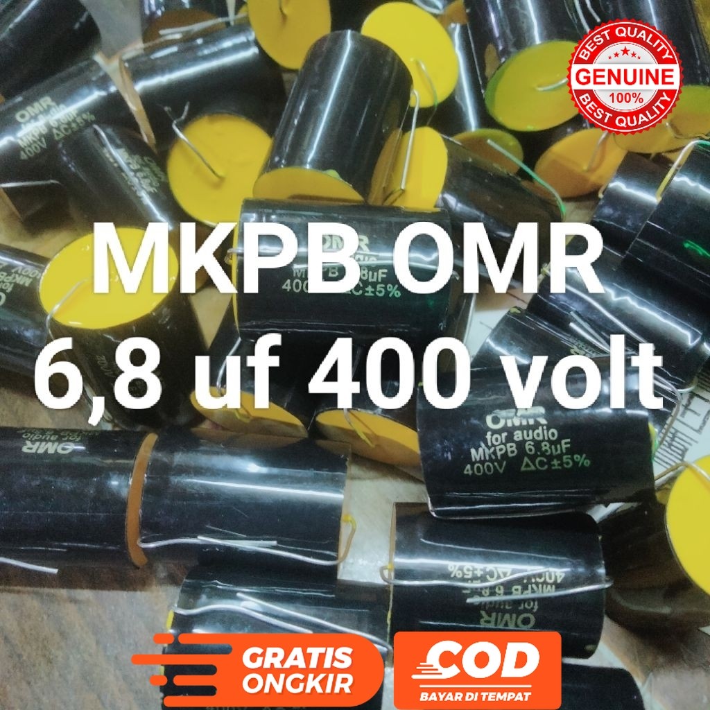 MKPB OMR 6.8UF 400VOLT AUDIOPHILER 6.8 UF 400V
