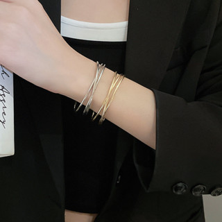 ลมหนาวข้ามคลื่นสร้อยข้อมือยุโรปและอเมริกาใหม่แสงหรูหราสร้อยข…