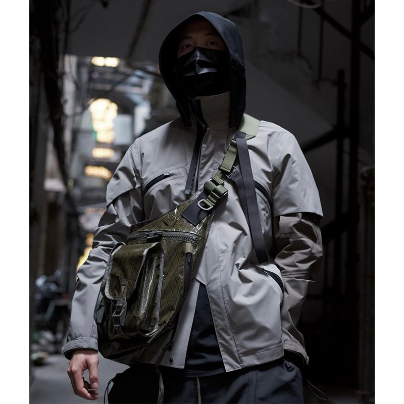 NJWN J1B-GT 3 in 1 ฟังก์ชั่นกลางแจ้งสกีลามิเนตกันลมกันน้ํา Hooded Jacket Non-ACRONYM