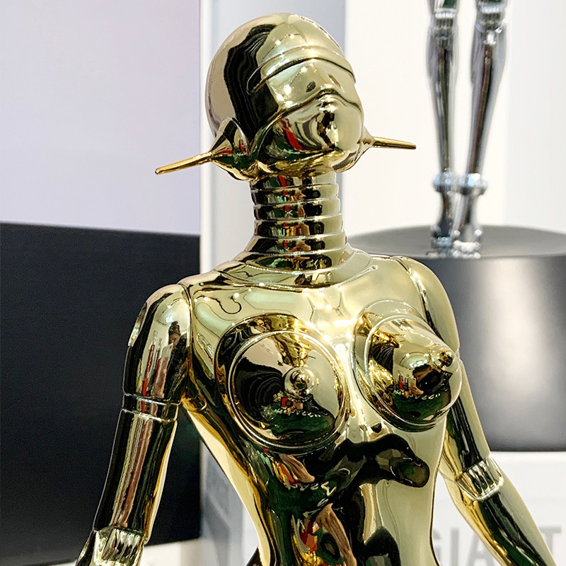 Research House Creative Modern Simple Designer Kongshanji Series Mechanical Ji หุ่นยนต์ตัวละครเครื่อ