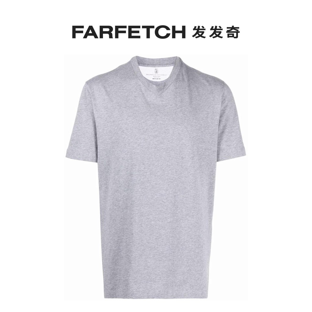เสื้อยืด Brunello Cucinelli MensV领TRFETCH发奇